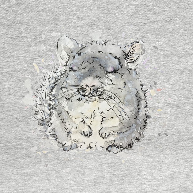 Chinchilla - Fuzzy Chinchilla by B-ARTIZAN